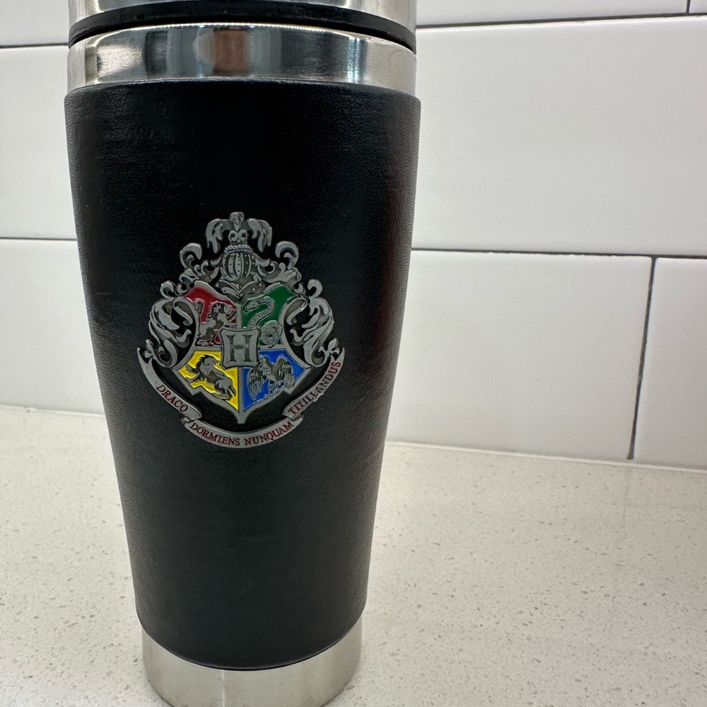 Warner Bros. Black and Silver Travel Mug
